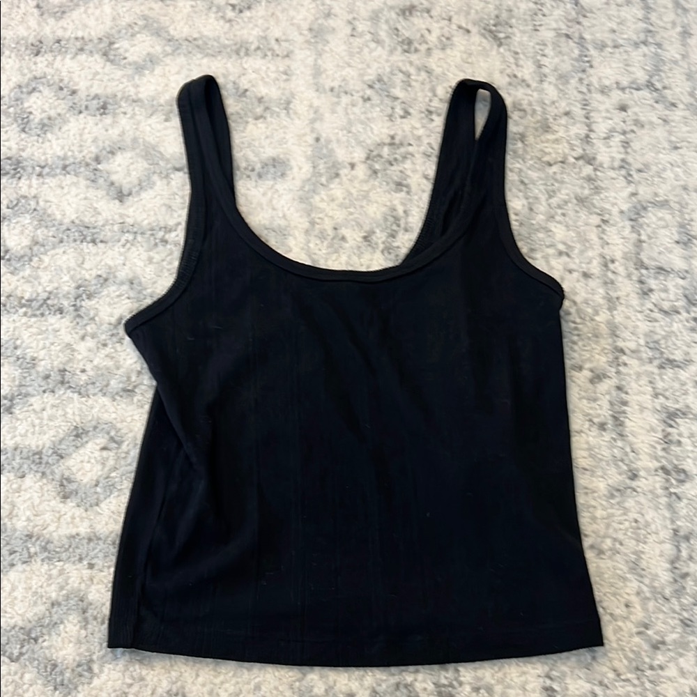 Abercrombie Black Sleeveless Women's Top